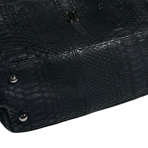 Snake skin python bag - Picture 4 of 6